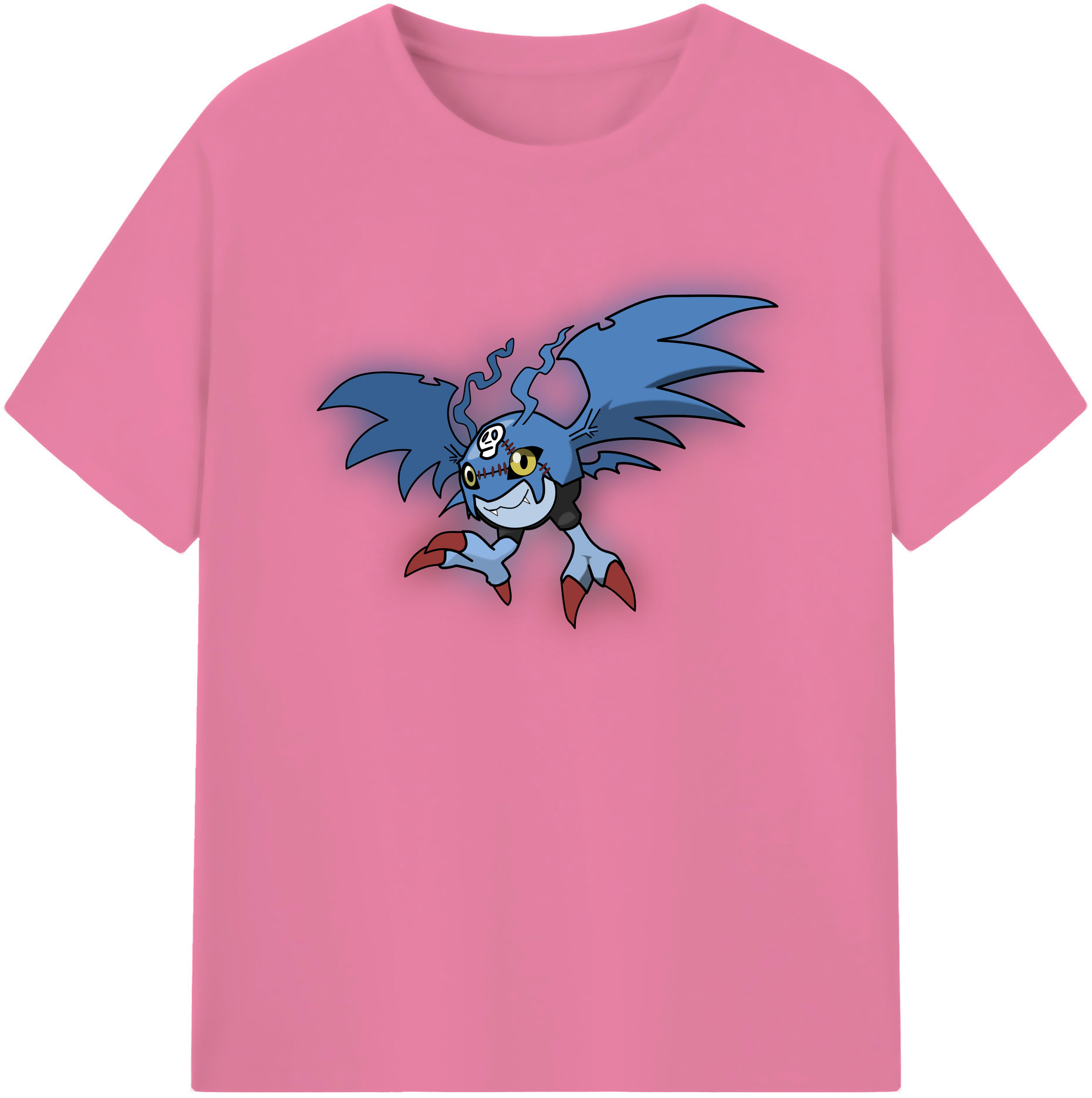 （画像用） Digimon デジタルモンスター/デジモン 綿100％半袖Tシャツ（フロントプリント）